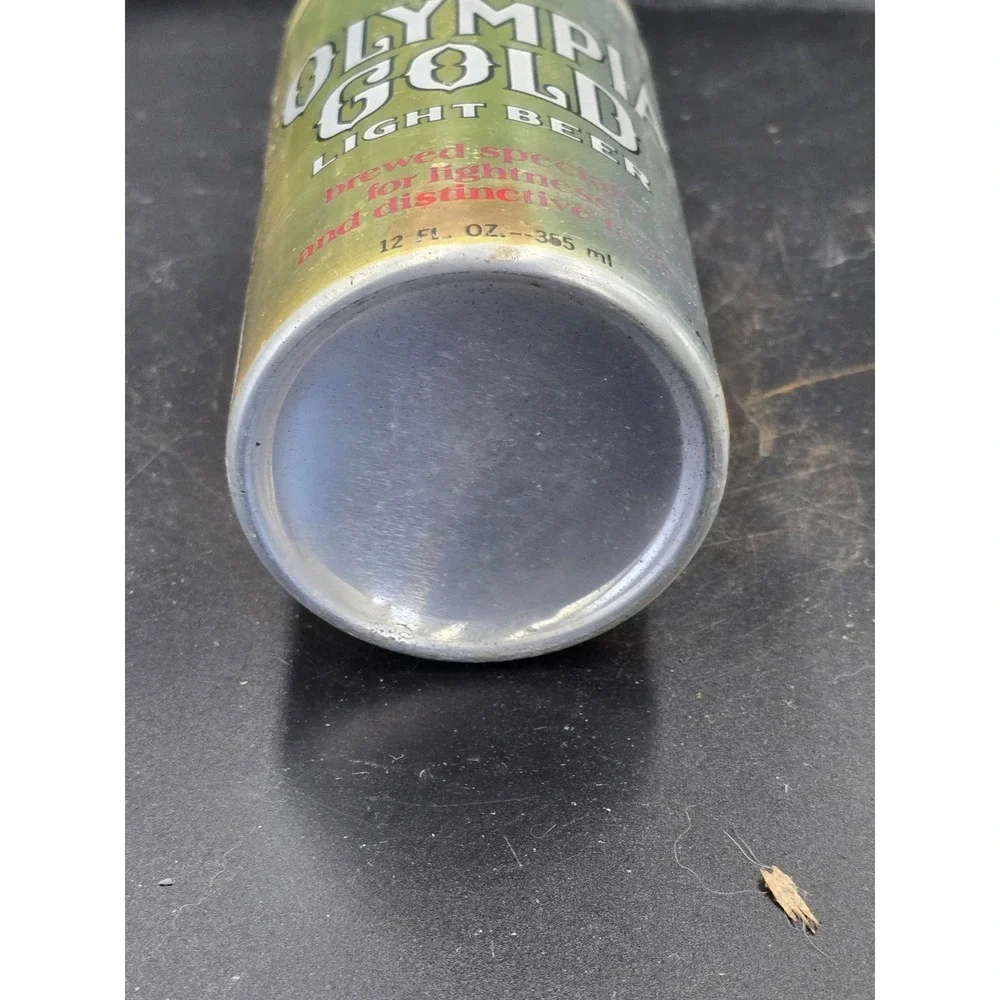 Vintage 1960's-1970's Olympia Gold‎ Light Beer Can Empty Vintage Collectible
